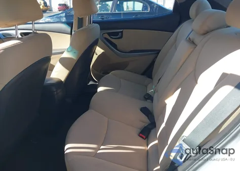 2012 Hyundai Elantra Gls из США, поврежденный, VIN 5NPDH4AE4CH088392